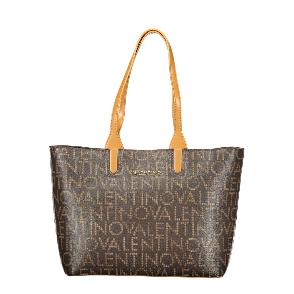 Mario Valentino Marrone Polyurethane Women's Handbag