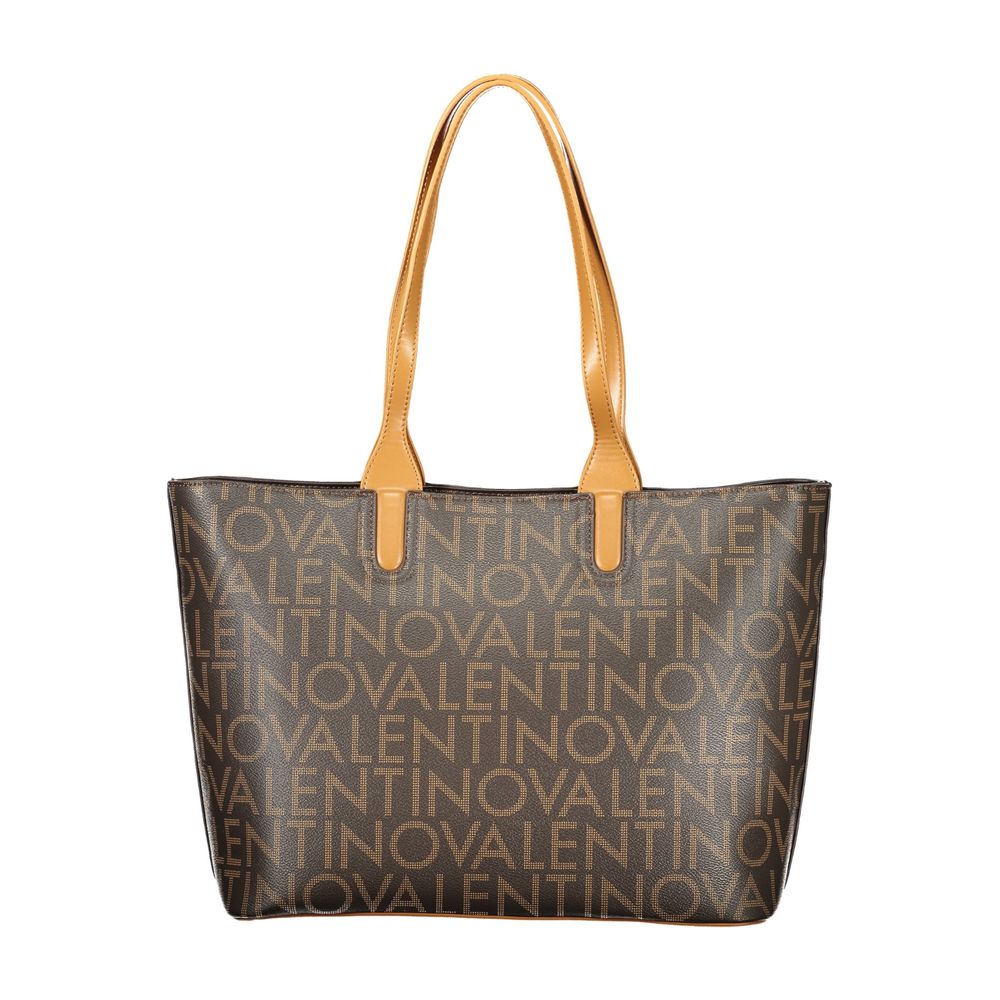 Mario Valentino Marrone Polyurethane Women's Handbag