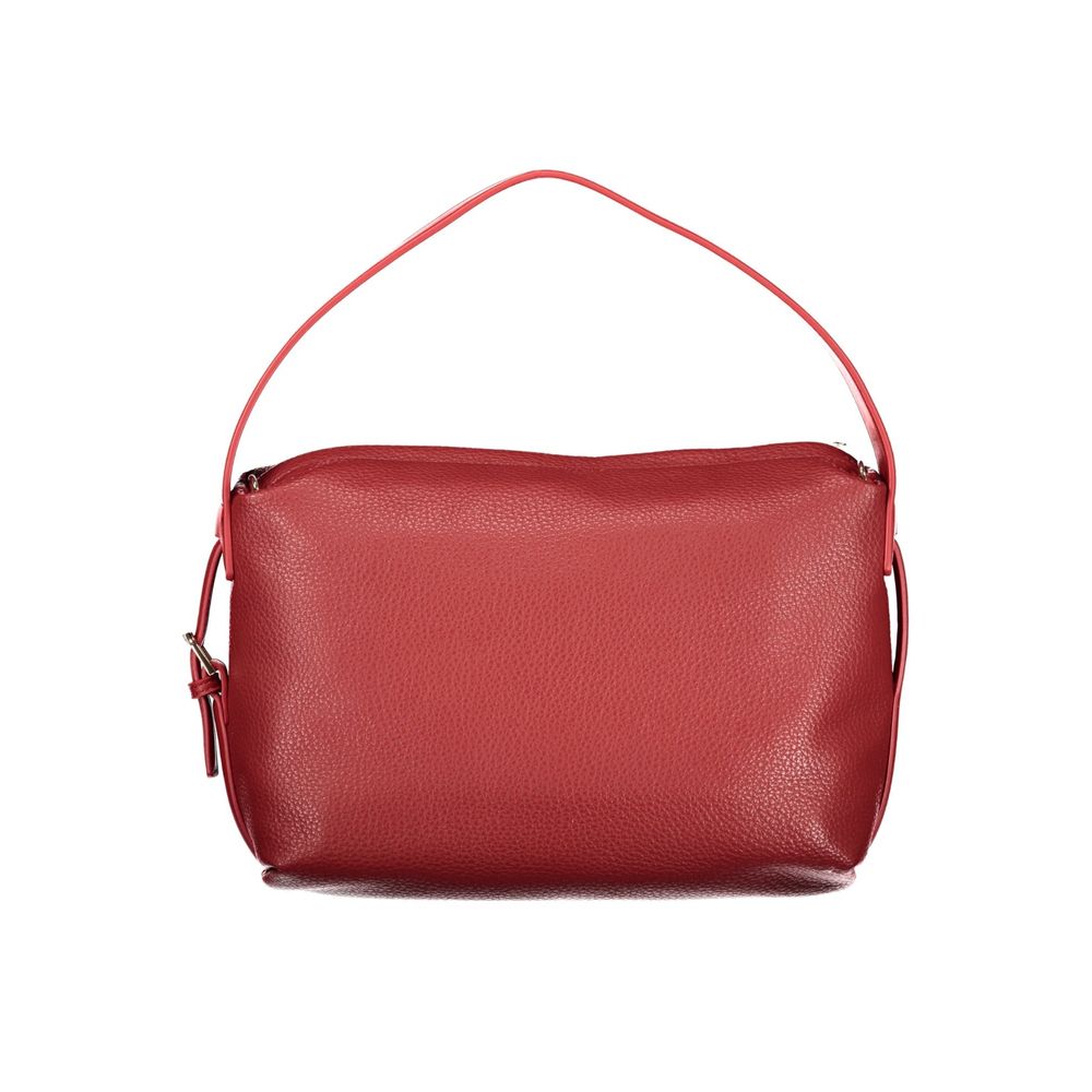 Mario Valentino Damenhandtasche aus rotem Polyurethan