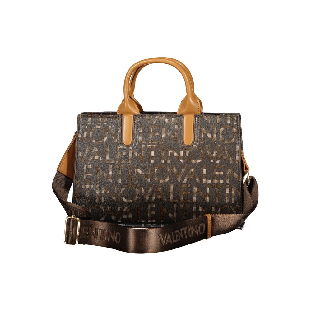 Mario Valentino Women's Polyurethane Handbag in Marrone