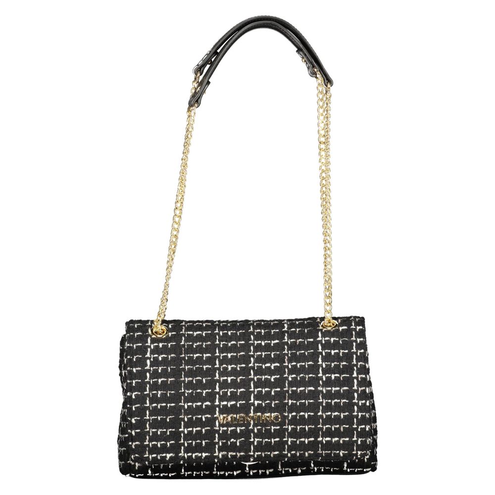 Mario Valentino Women's Black Polyurethane Shoulder Bag