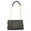 Mario Valentino Women's Black Polyurethane Shoulder Bag