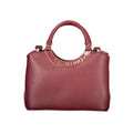 Mario Valentino Rote Damen-Handtasche aus Polyurethan