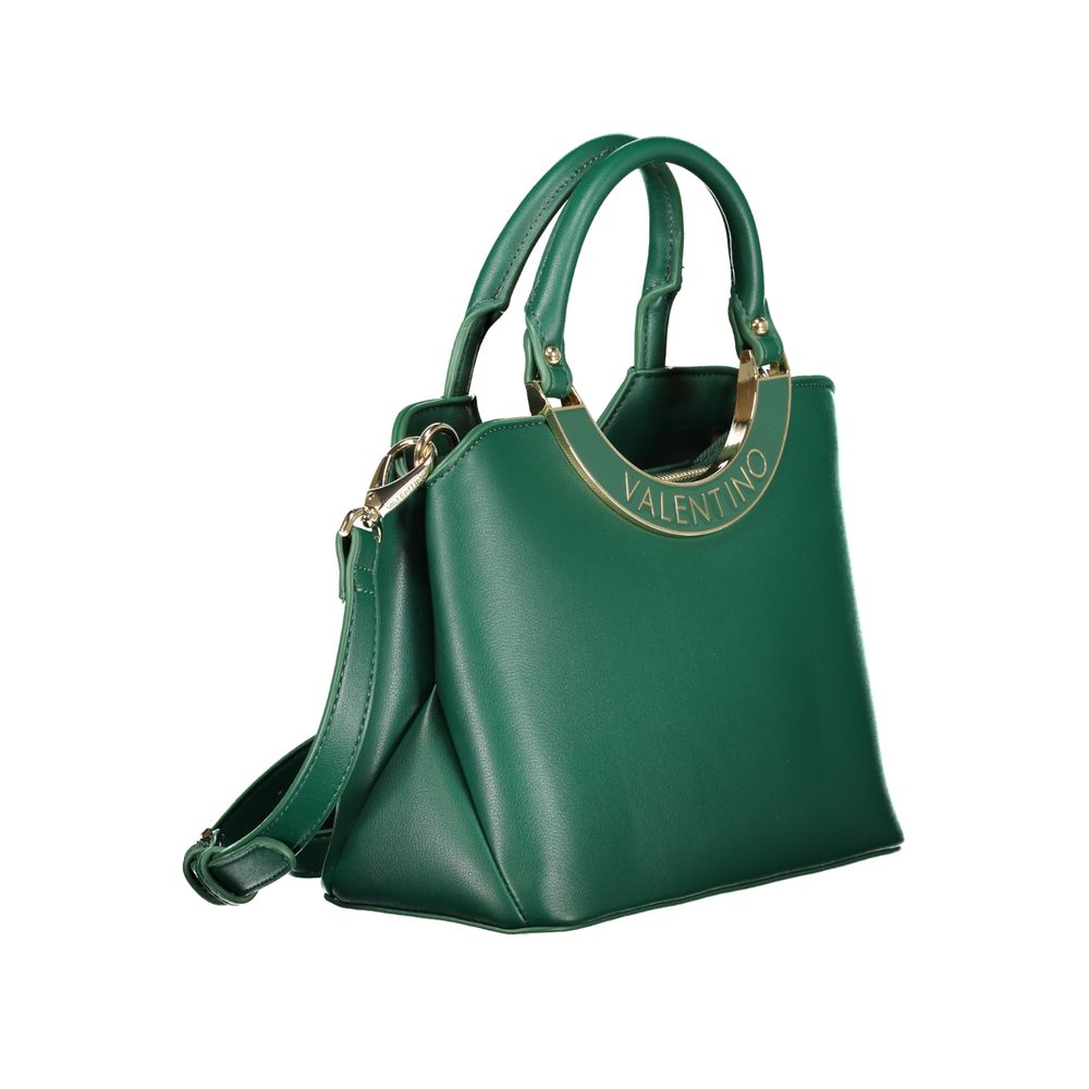Mario Valentino Green Polyurethane Handbag for Women
