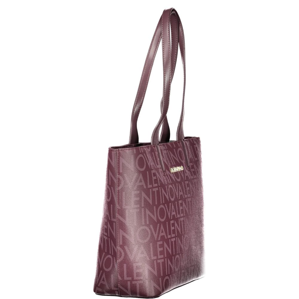 Mario Valentino women's handbag in red polyurethane