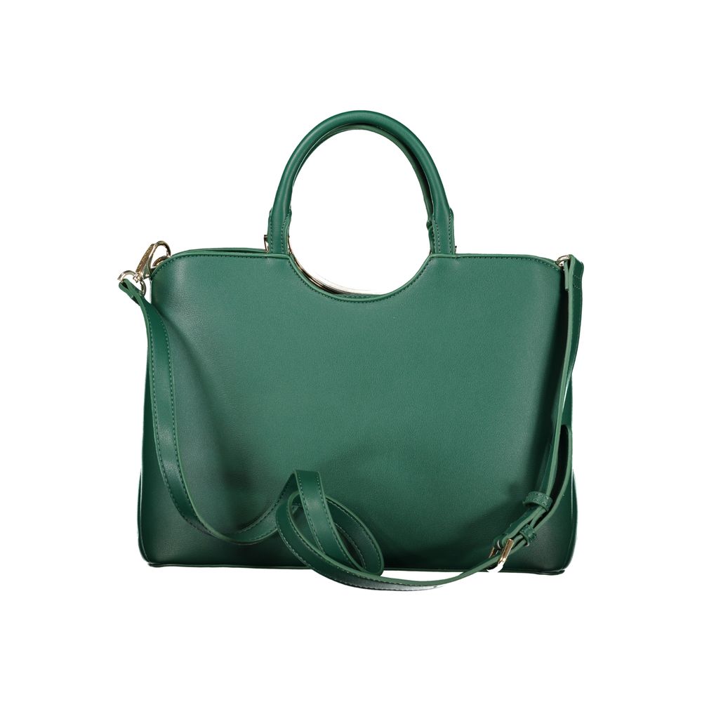 Mario Valentino Verde Polyurethane Damen Handtasche