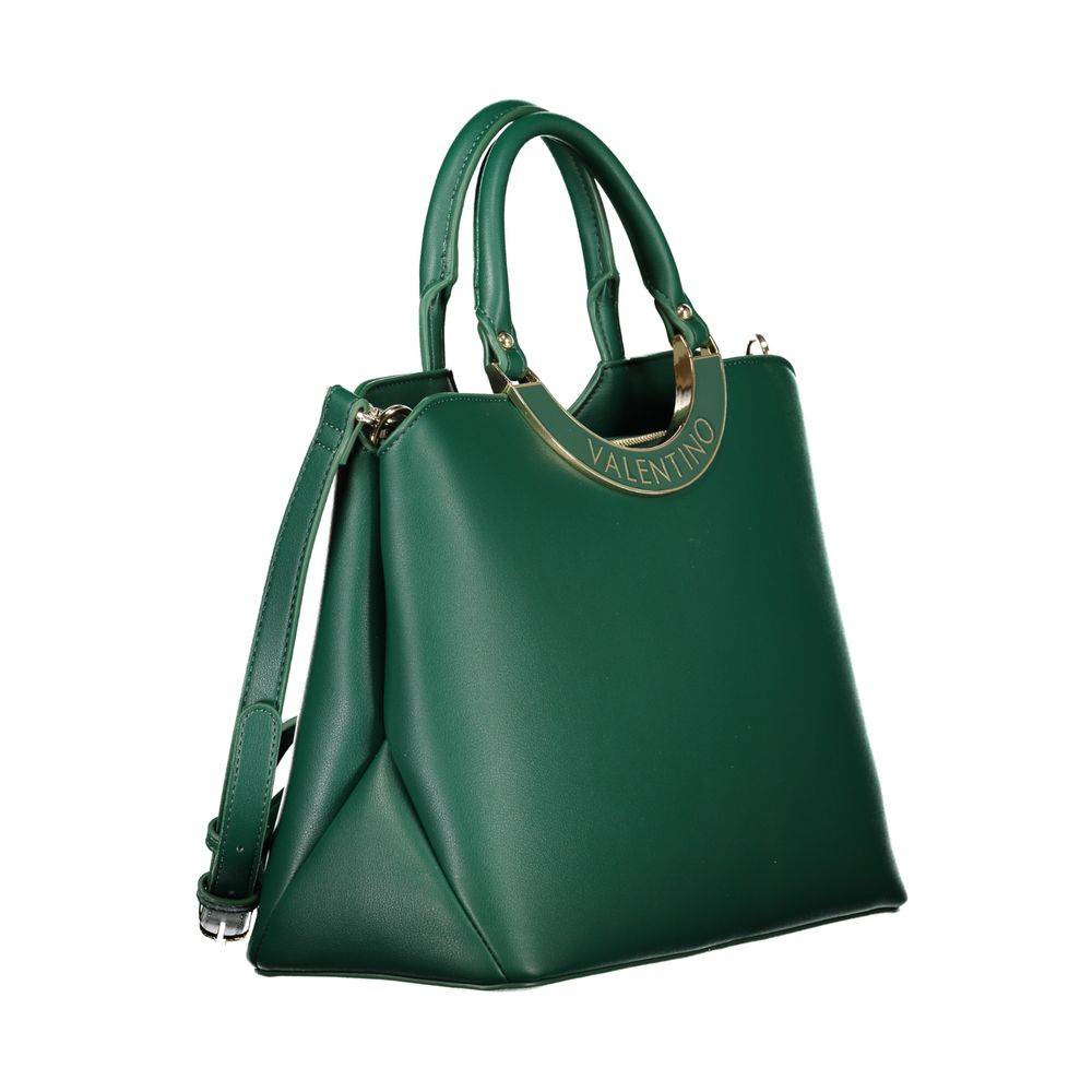 Mario Valentino Verde Polyurethane Damen Handtasche
