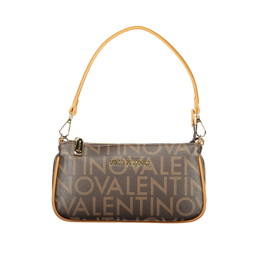 Mario Valentino Braune Handtasche aus Polyethylen