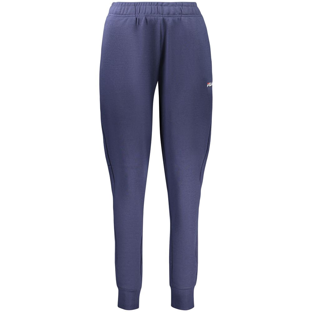 Fila Women's Blue Organic Cotton Sweatpants