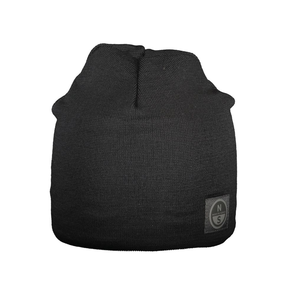 North Sails Schwarze Wollmütze für Herren