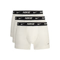 Nike Men's White Cotton Boxer Briefs