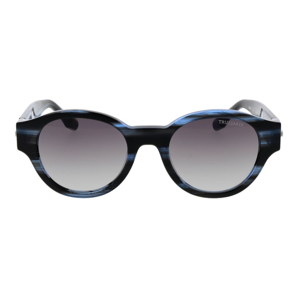 Trussardi Schwarze Sonnenbrille aus Acetat