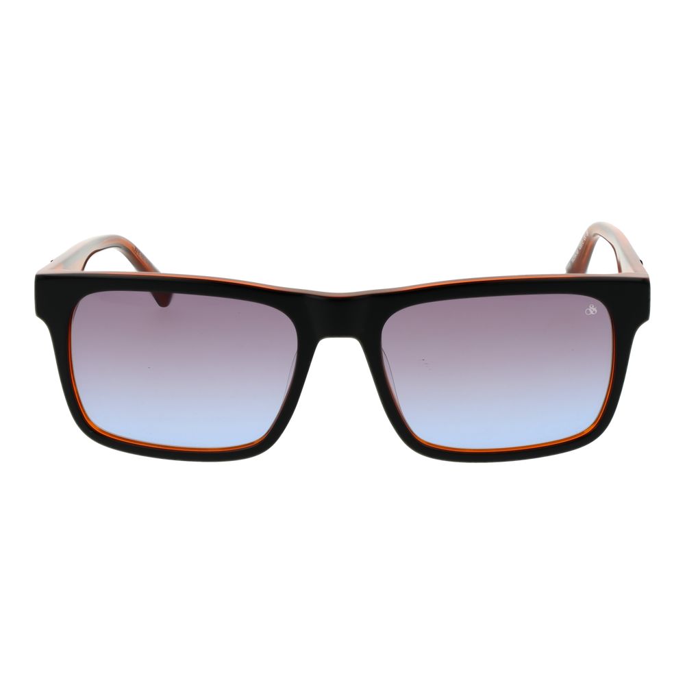Scotch & Soda Schwarze Sonnenbrille aus Acetat