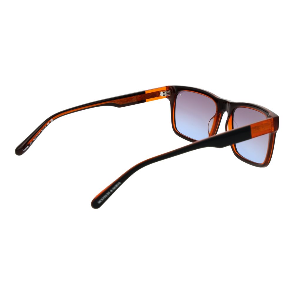 Scotch & Soda Schwarze Sonnenbrille aus Acetat
