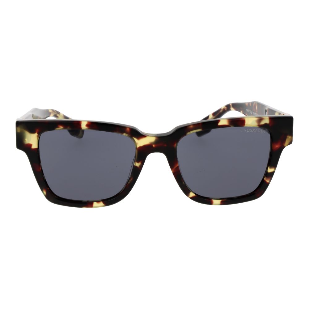 Trussardi Braune Sonnenbrille aus Acetat