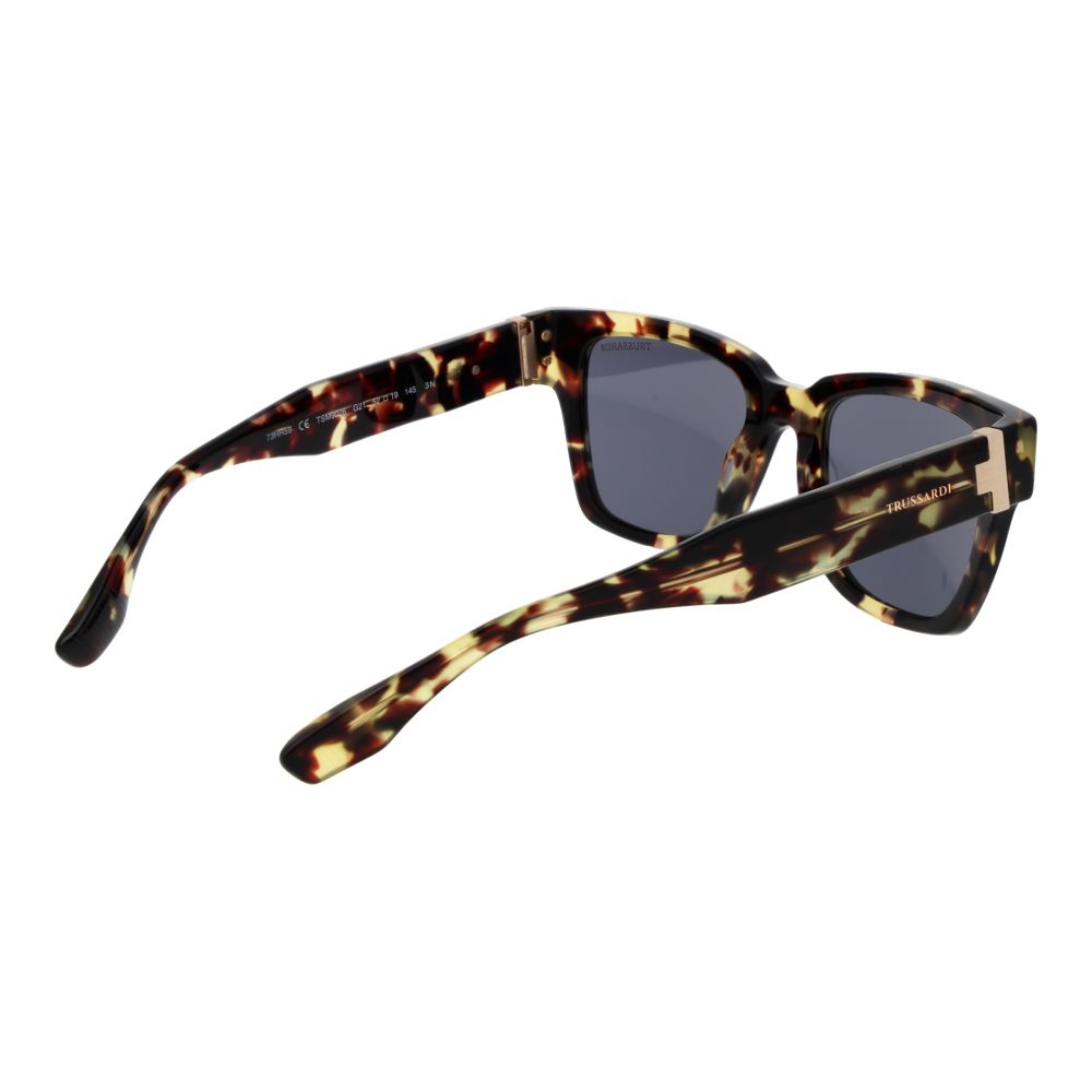 Trussardi Braune Sonnenbrille aus Acetat