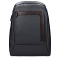 Piquadro Grauer Lederrucksack