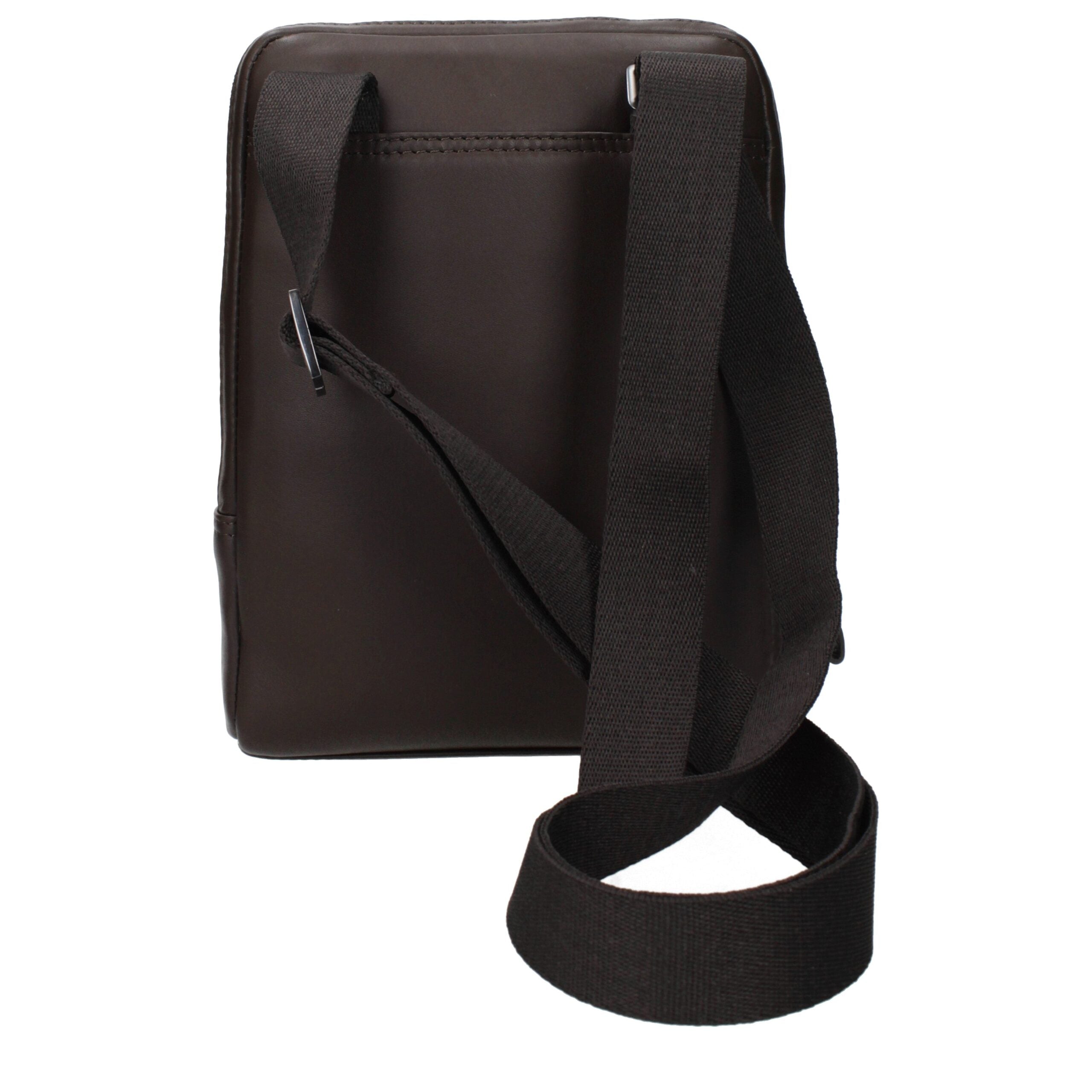 Piquadro Braune Leder Umhängetasche