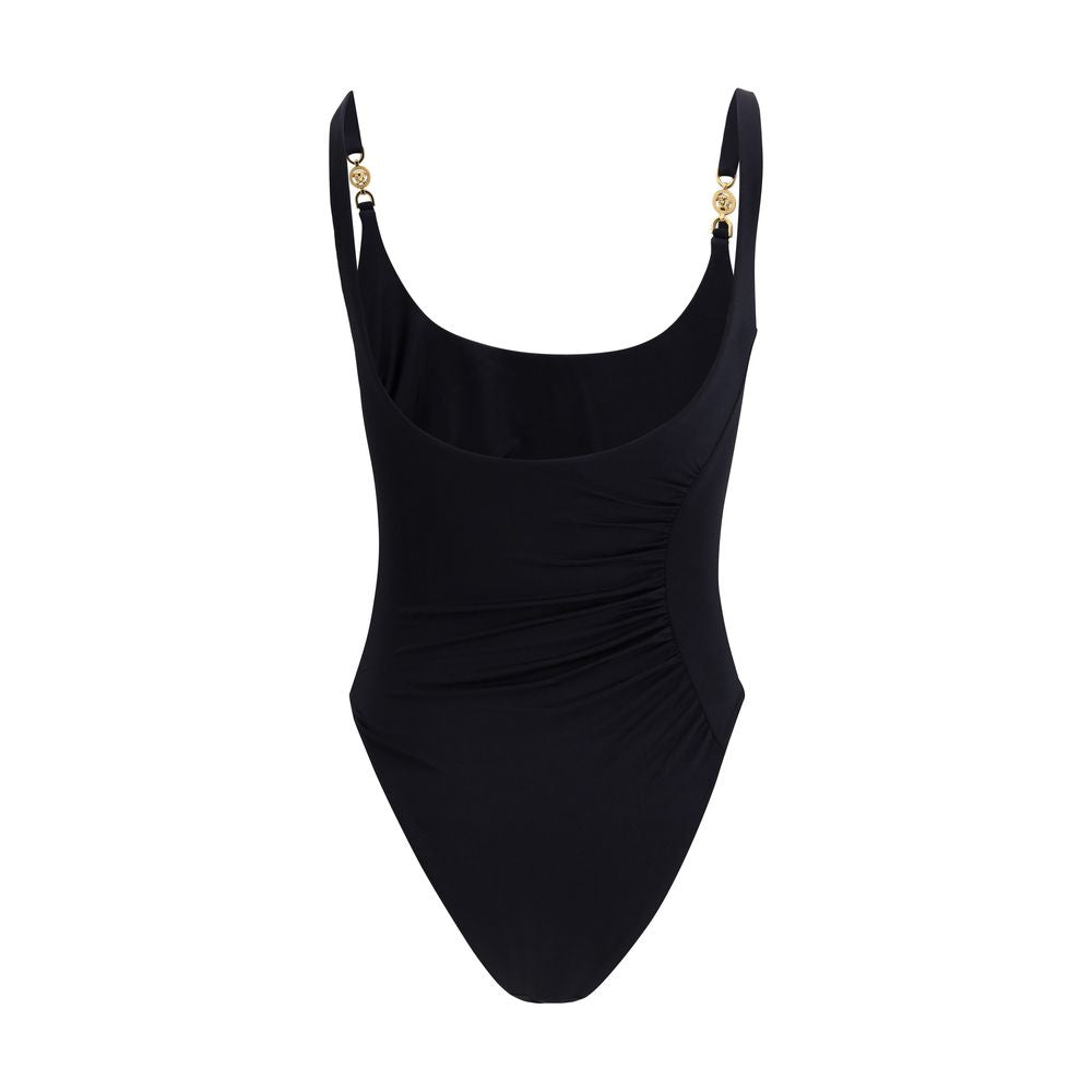 Versace Black Polyamide One-Piece