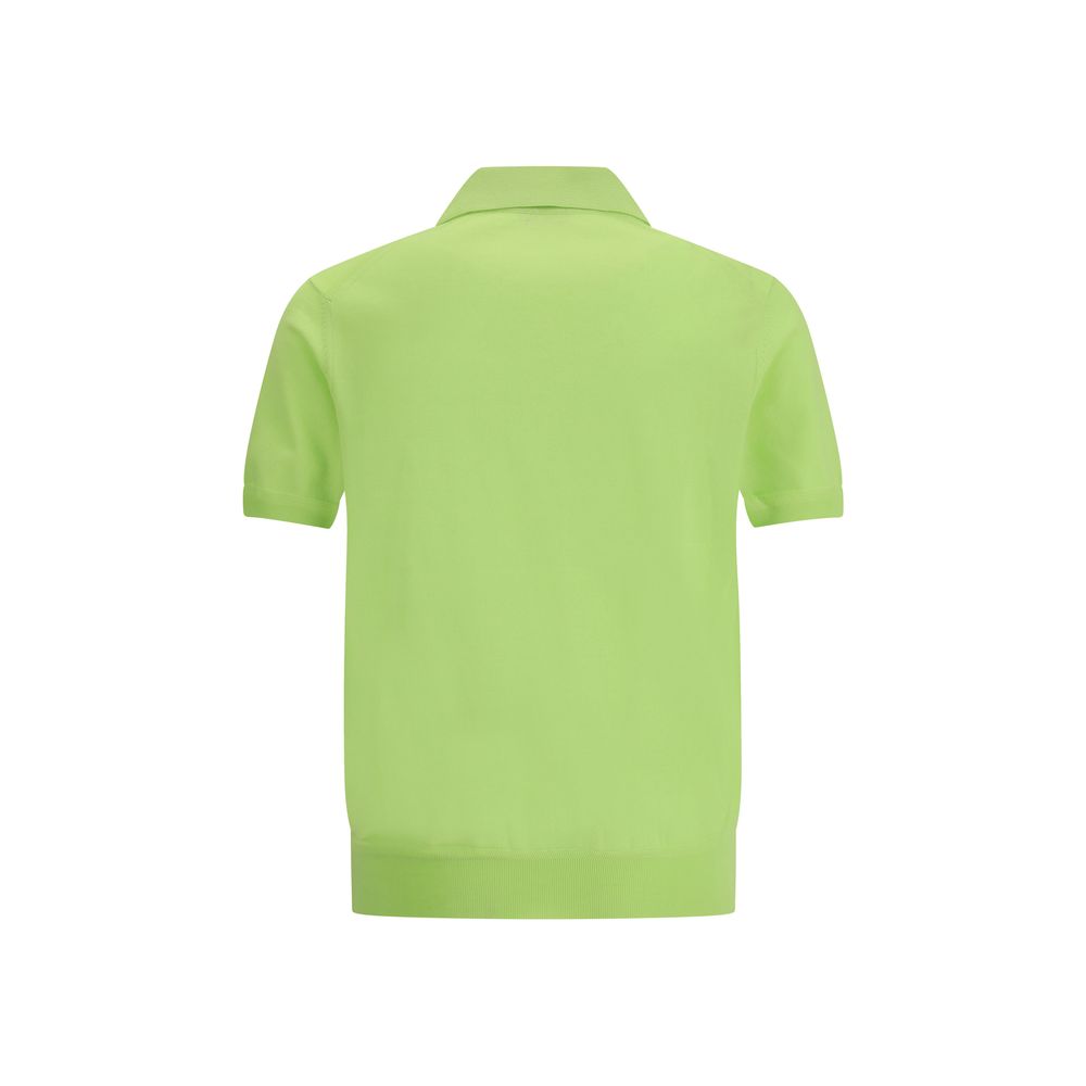 Tom Ford Zweifarbige Baumwoll-Poloshirt