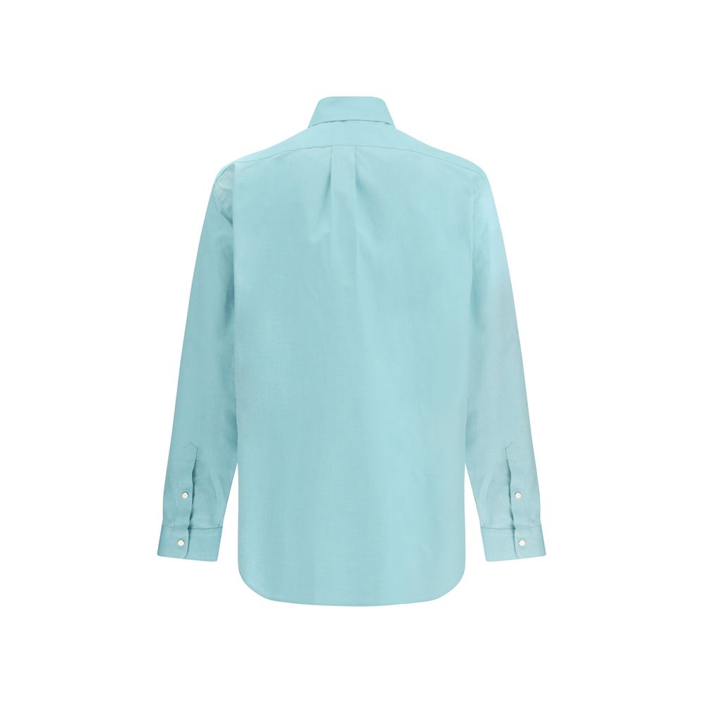 Fendi Blaues Baumwoll-Hemd